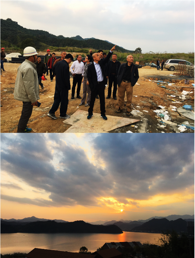 集團(tuán)董事長(zhǎng)周傳有蒞臨桐廬天溪湖酒店并主持召開現(xiàn)場(chǎng)工作會(huì)